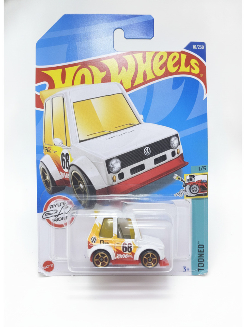 2022 Hot Wheels Tooned Volkswagen Golf MK1 - Tooned 1/5 #10/250 Brand New